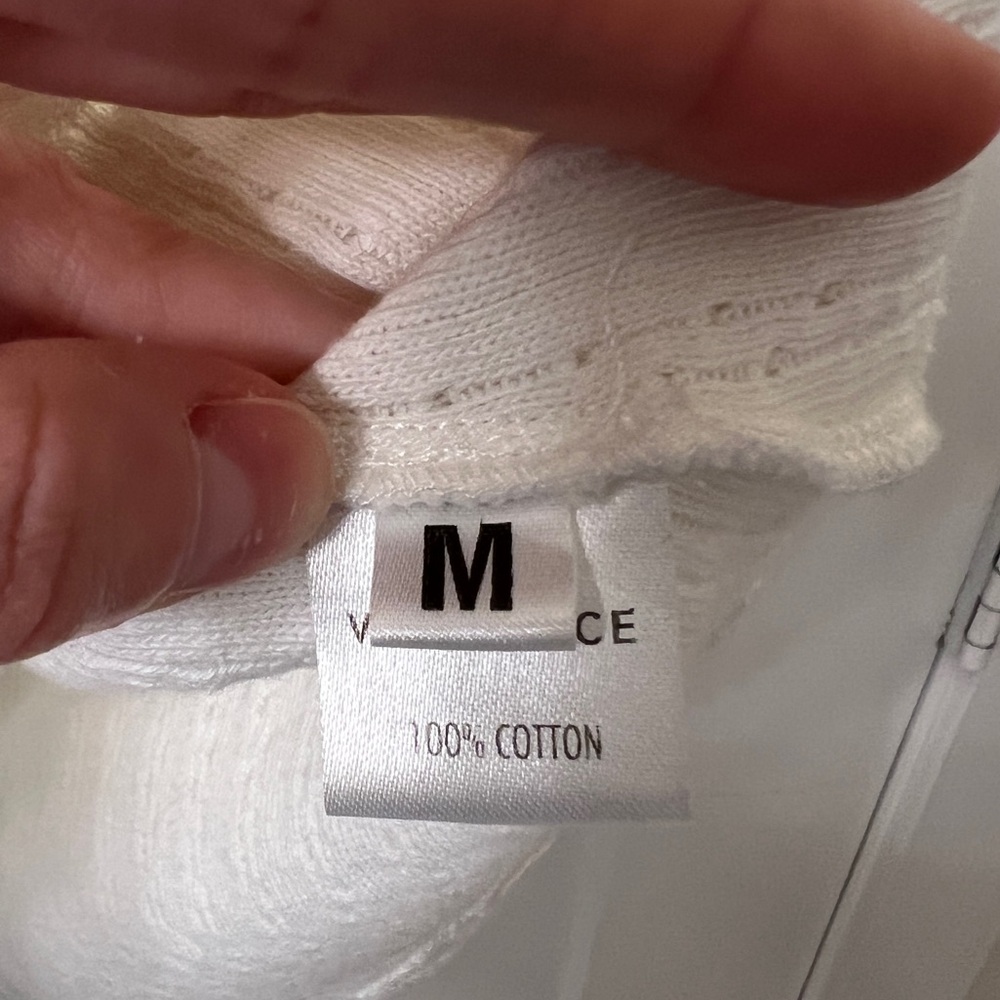 Vita Grace 100% Cotton Blouse Sweater - Picture 5 of 6